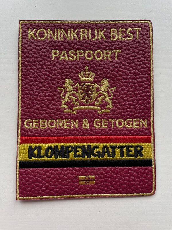 Embleem paspoort Klompengat